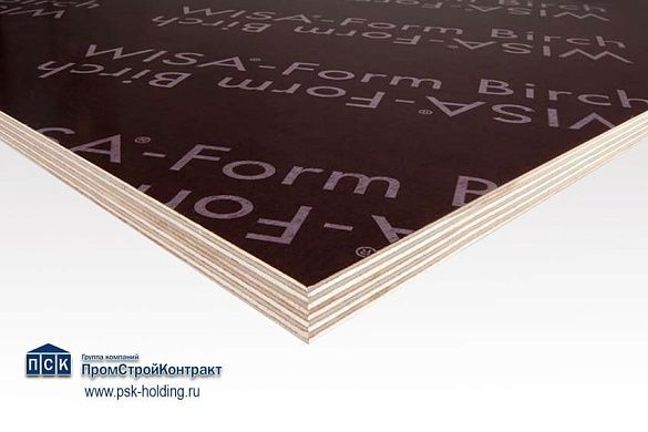 Фанера ламинированная 21х1220х2440 мм ЮПМ-Кюммене Чудово
