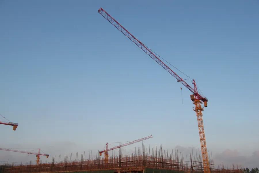 Башенный кран Sany SYT80A3 (T6013-6) с оголовком стрелы