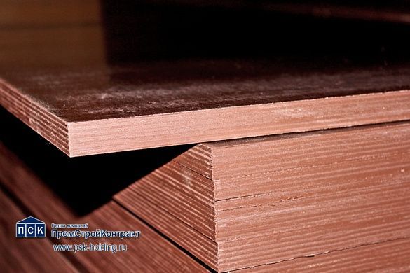 Фанера продольная ламинированная 18х2440х1220 мм Сявский ФЗ